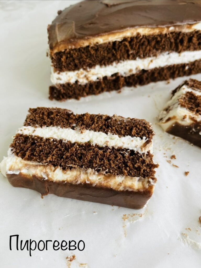 Отличный торт, который очень похож на Молочный ломтик