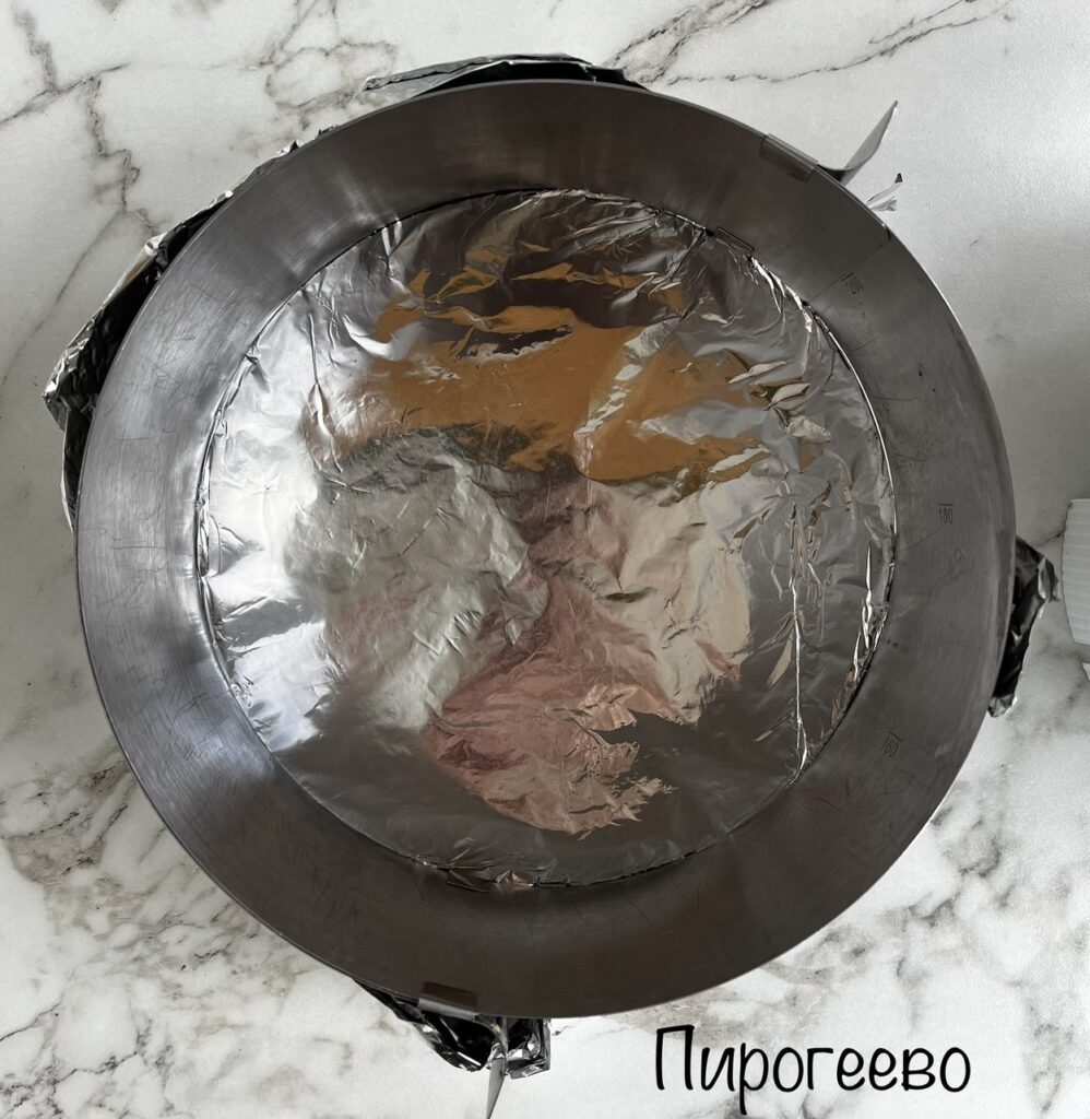 Разъемное кольцо оборачиваем фольгой